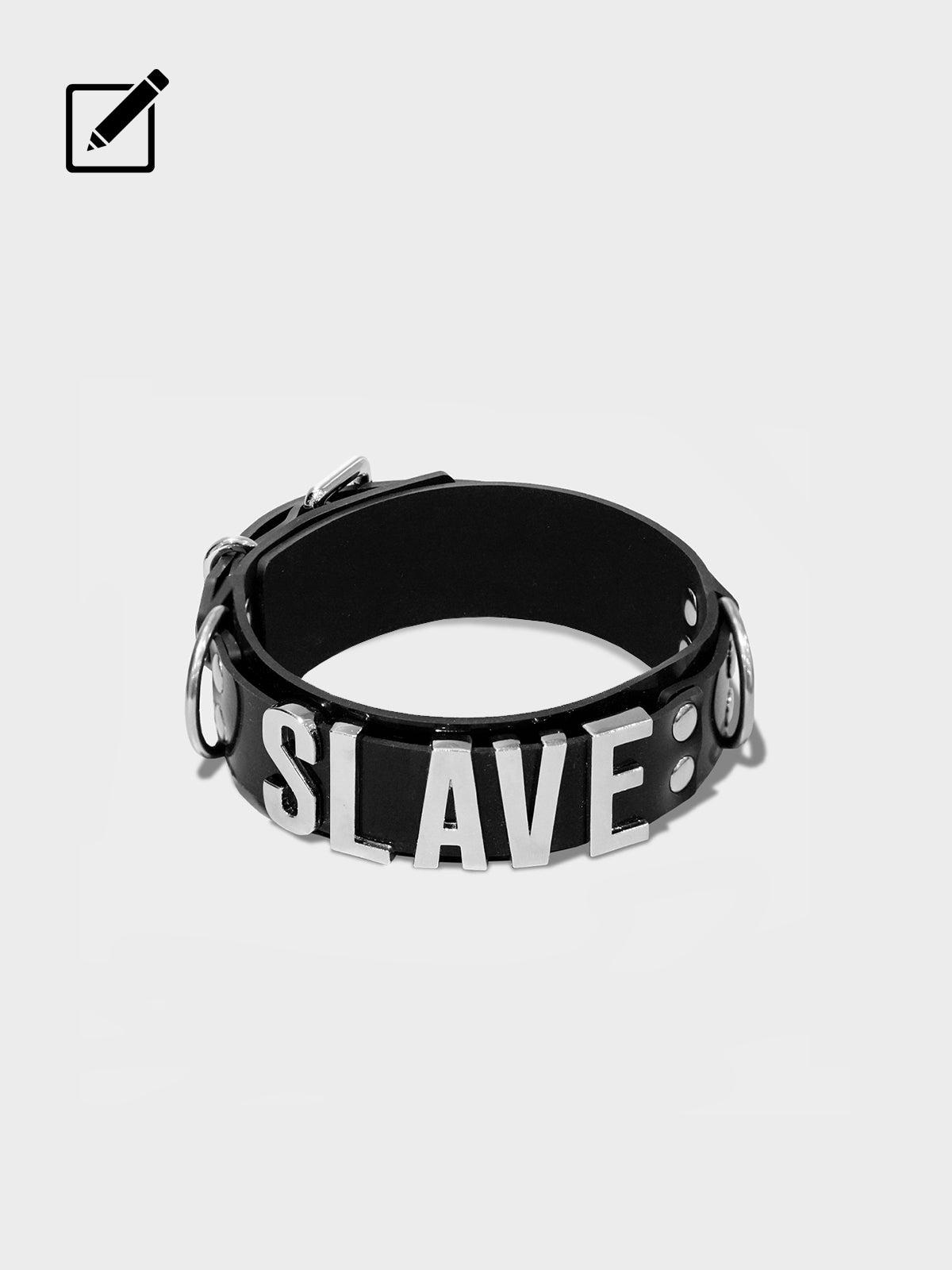 Alphabet Silicone Collar