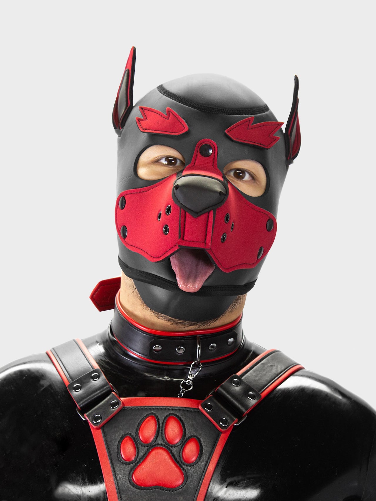 Gibbon Black® Standard Neoprene Puppy Hood (3 Stick-on Eyebrows)