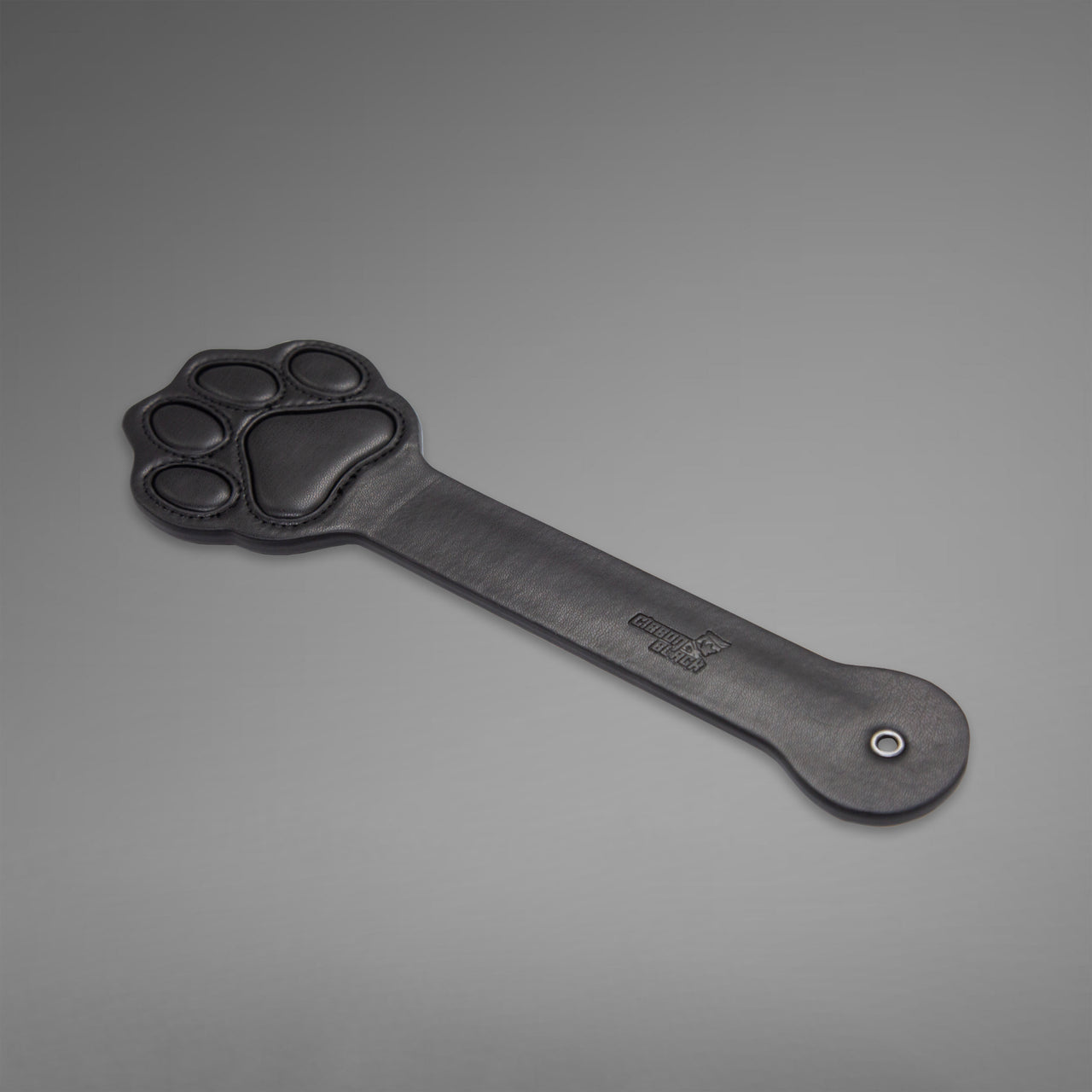Gibbon Black® PU Leather Puppy Paw Paddle