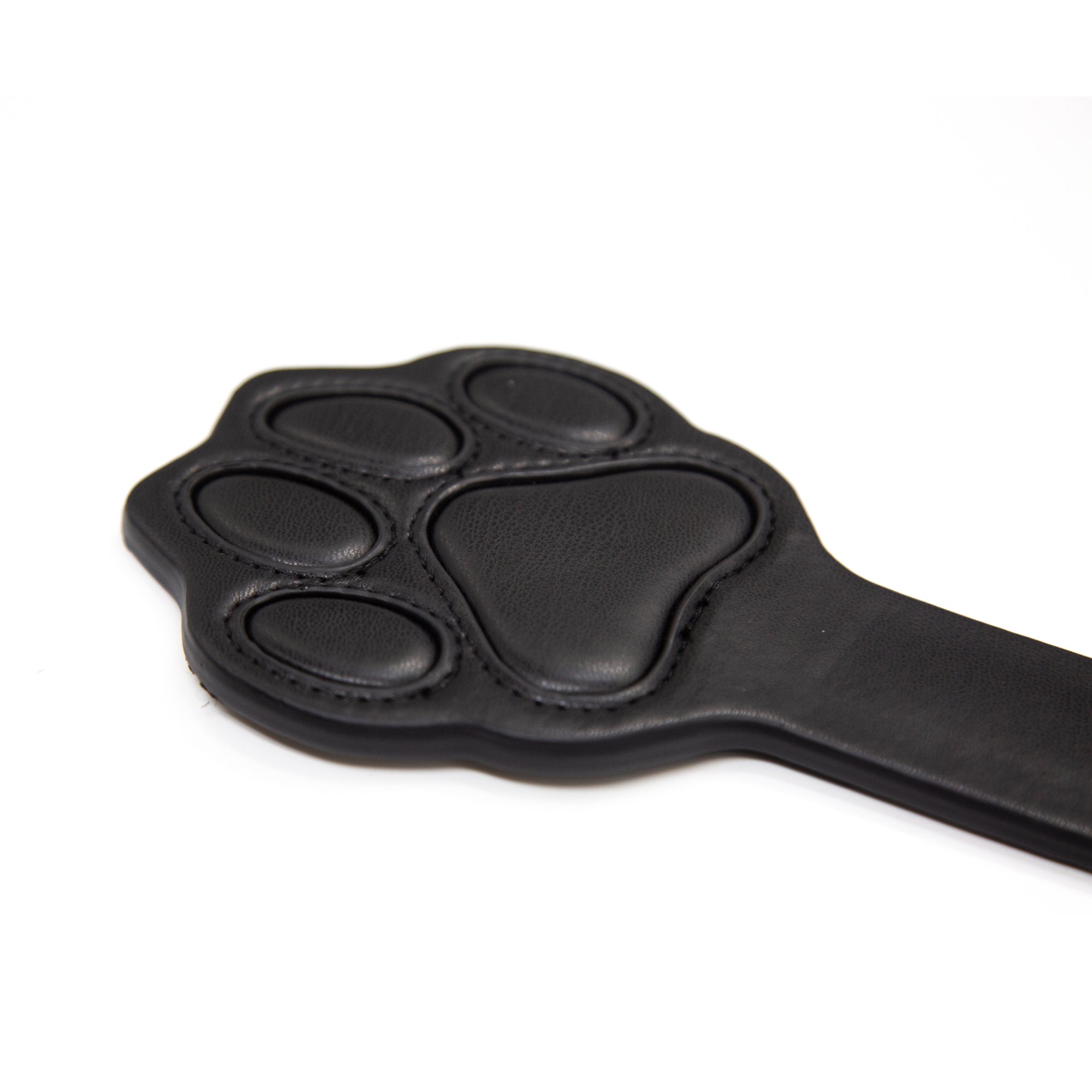 Gibbon Black® PU Leather Puppy Paw Paddle