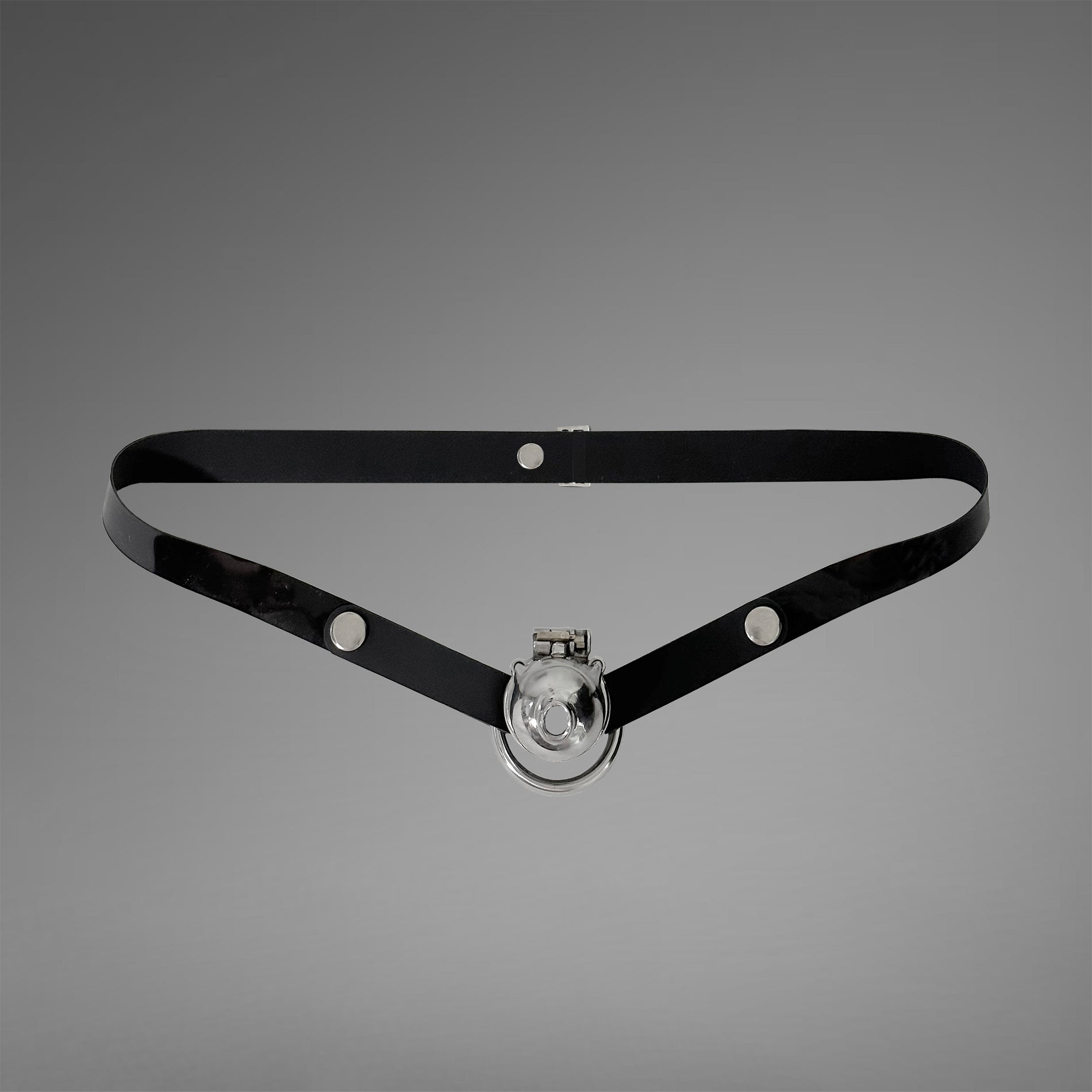 Chastity Lock Silicone Fixation Belt