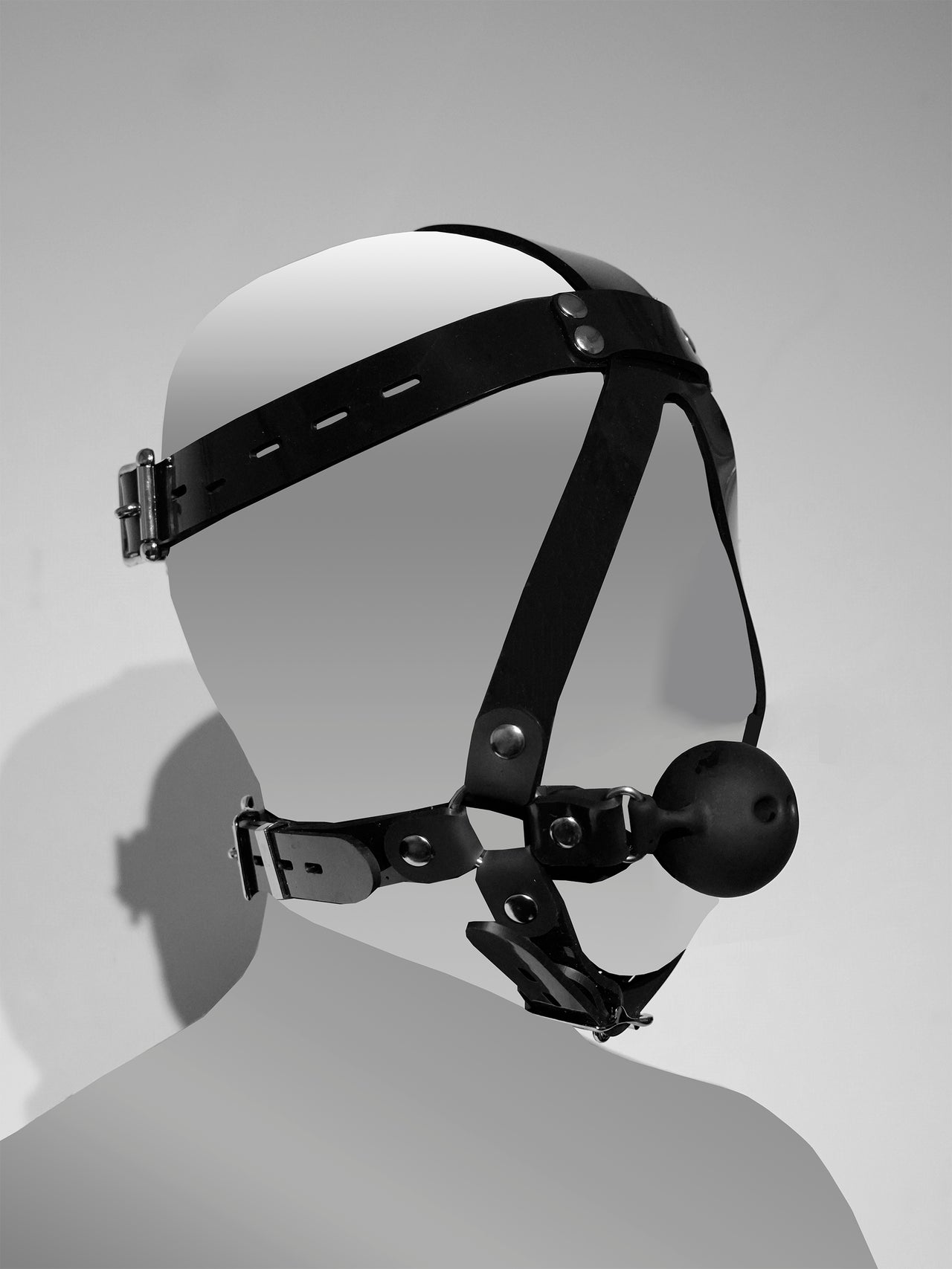 Silicone Harness Ball Gag