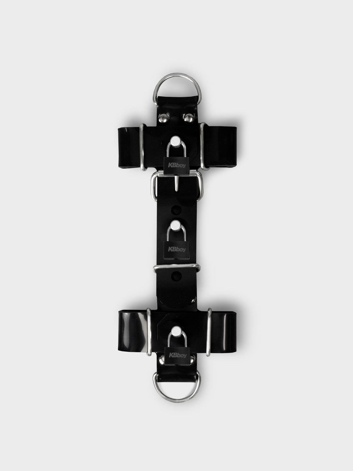 Multi-Functional Silicone Restraint Connector with Padlocks
