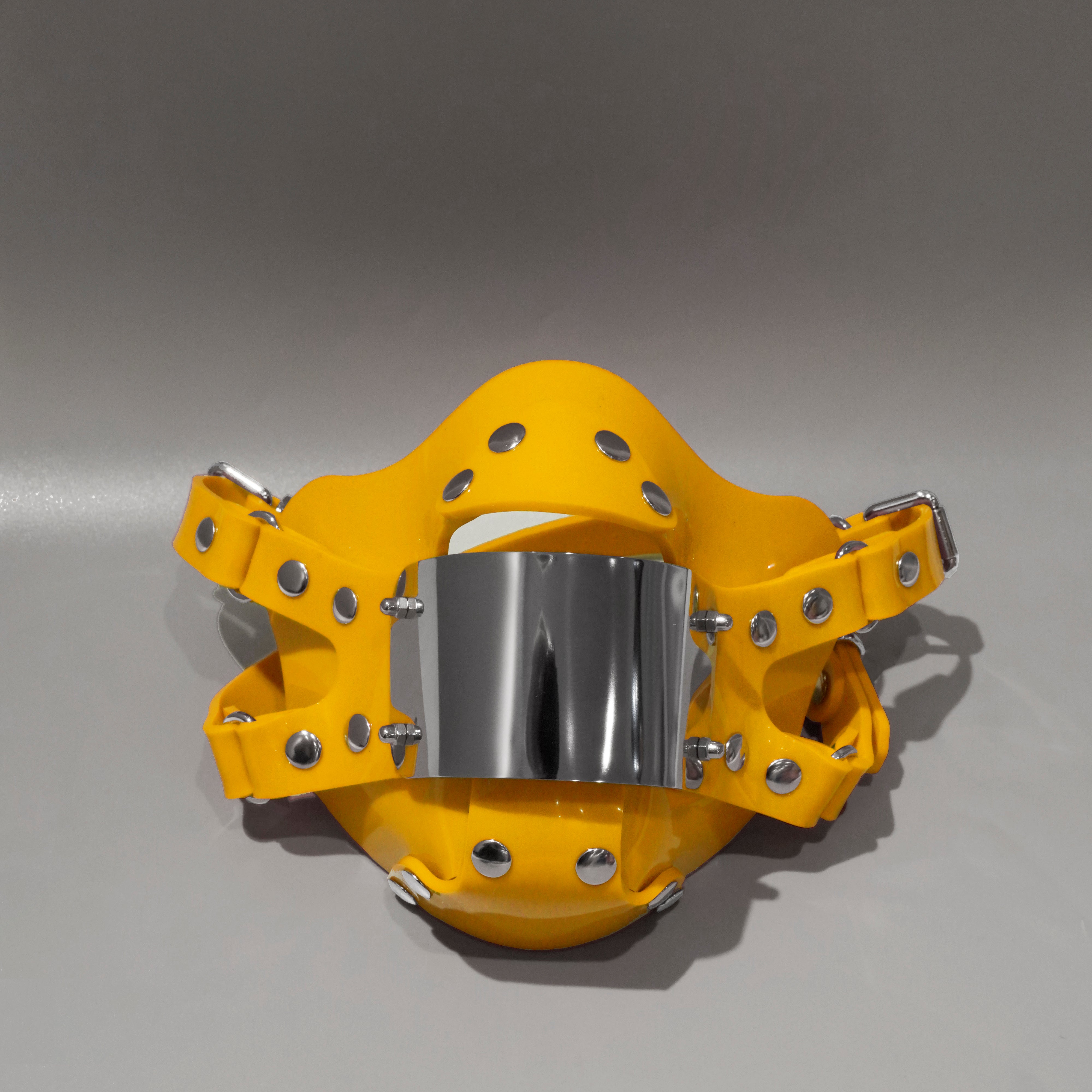 Silicone Steel-Front Mask