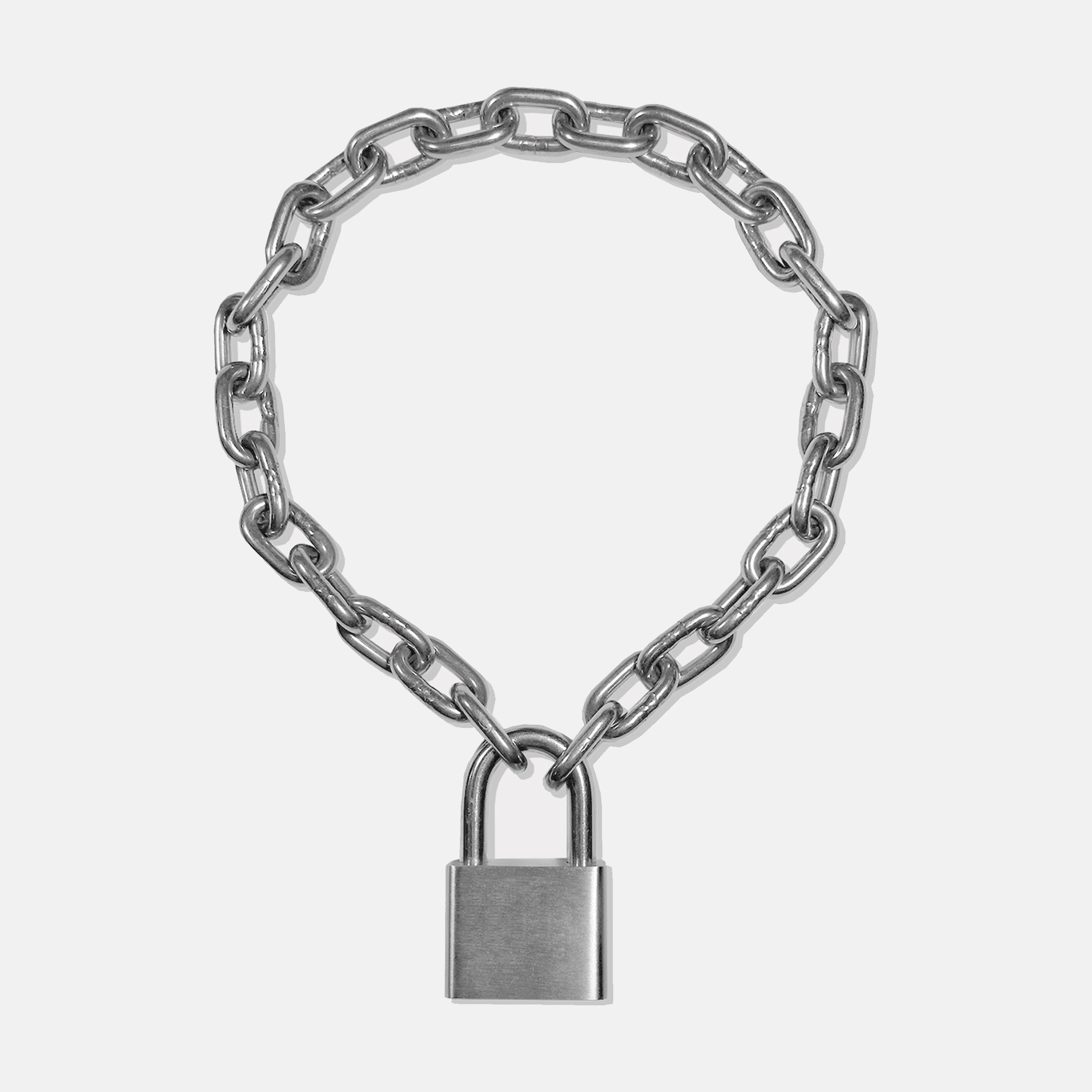 Heavy Stainless Steel Chain Collar