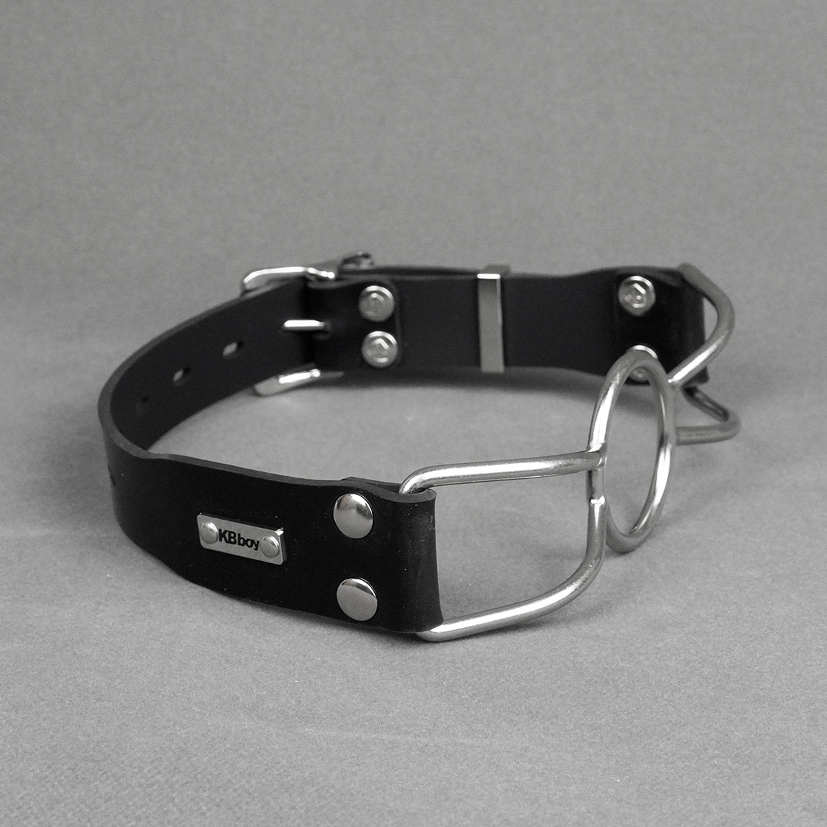 ステンレス製Oリングマウスギャグ