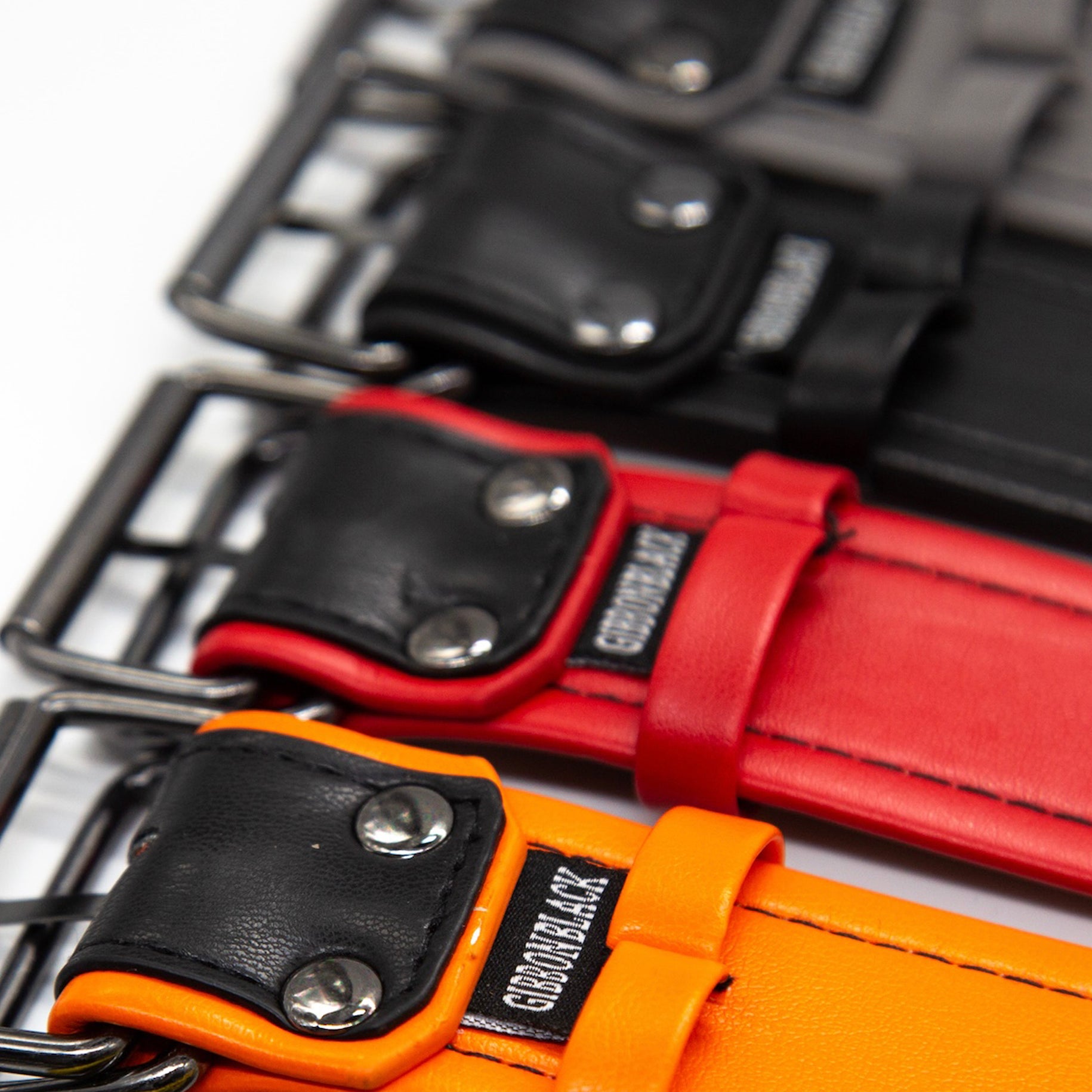 Gibbon Black® PU Leather Puppy Bicep Armbands