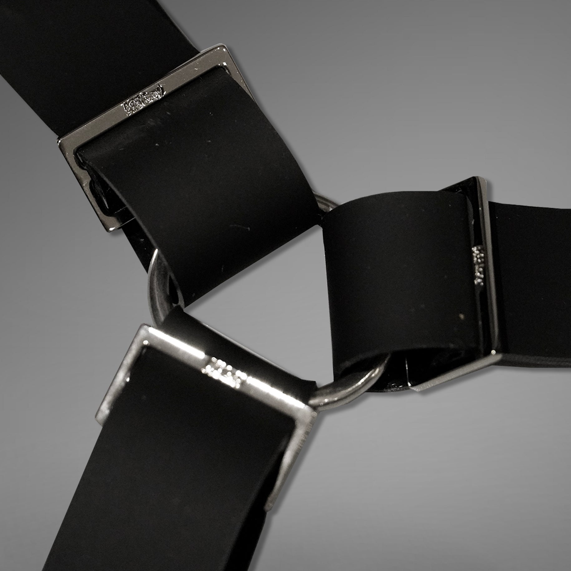 三向貞操鎖矽膠固定帶