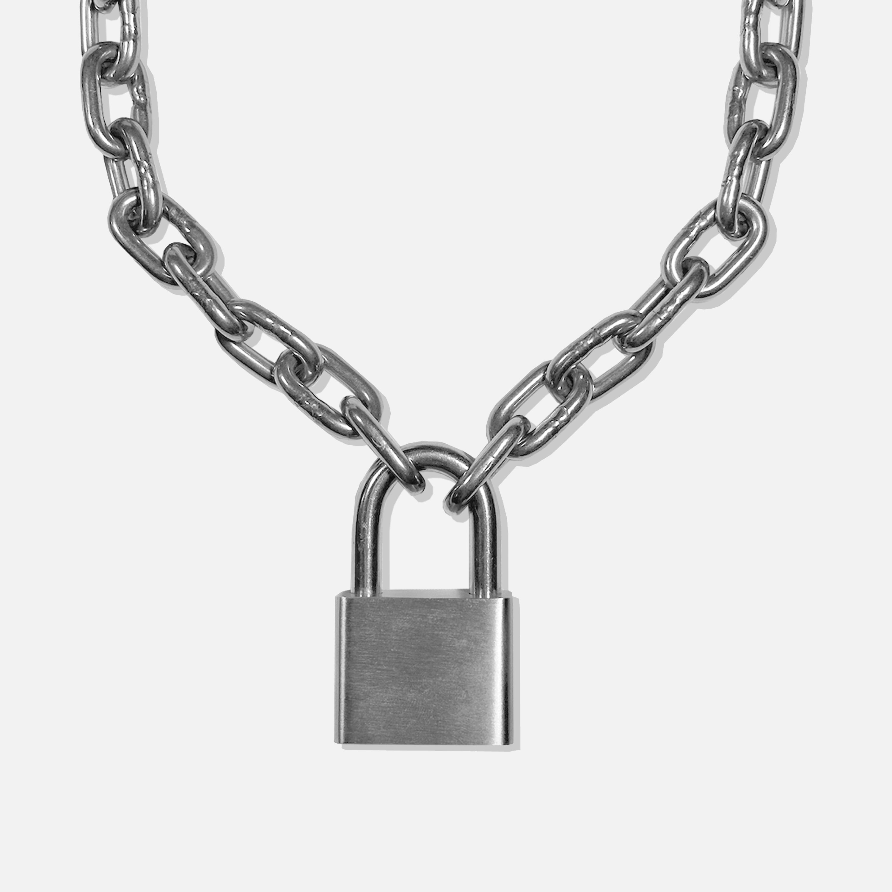 Heavy Stainless Steel Chain Collar