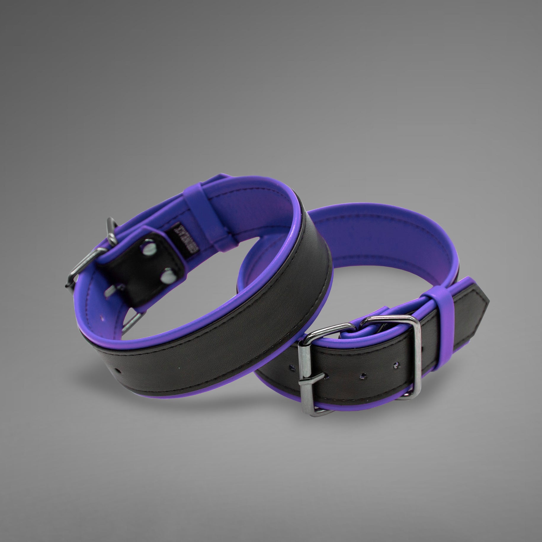 Gibbon Black® PU Leather Puppy Bicep Armbands