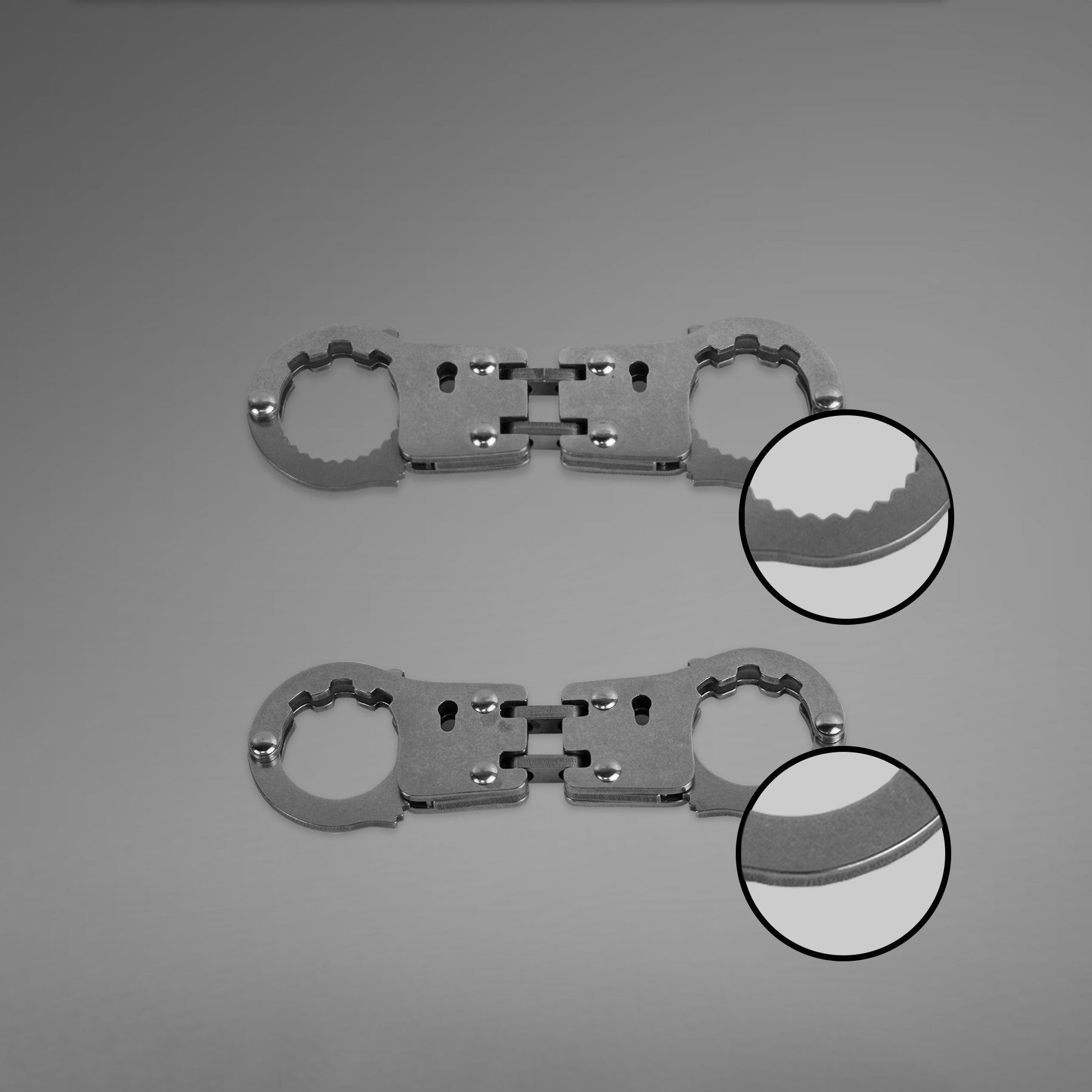 Stainless Steel Thumb Cuffs