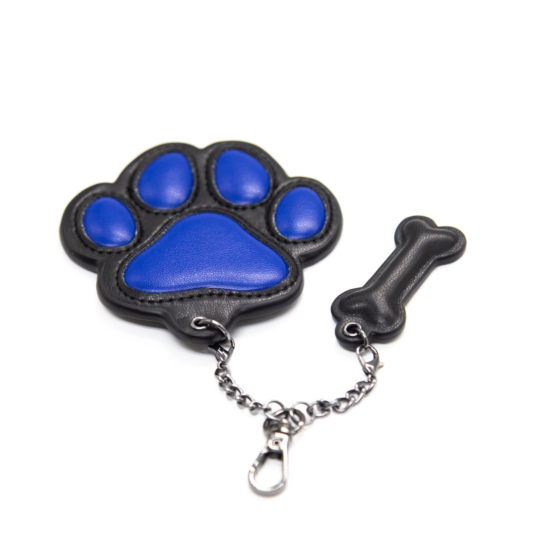 Gibbon Black® PU Leather Puppy Paw Keychain