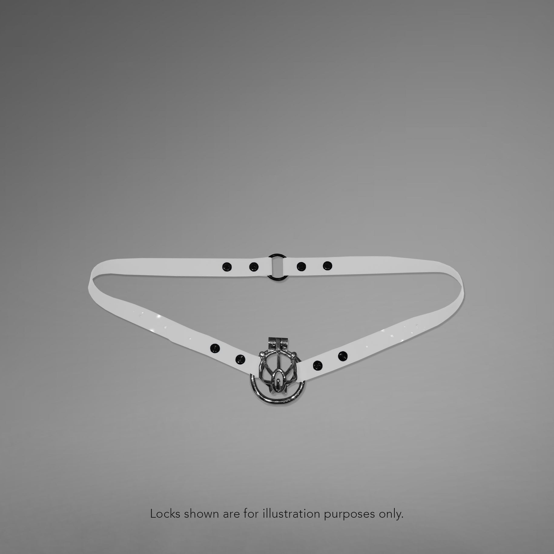 非金属シリコン製チャスタティロック二点固定ベルト