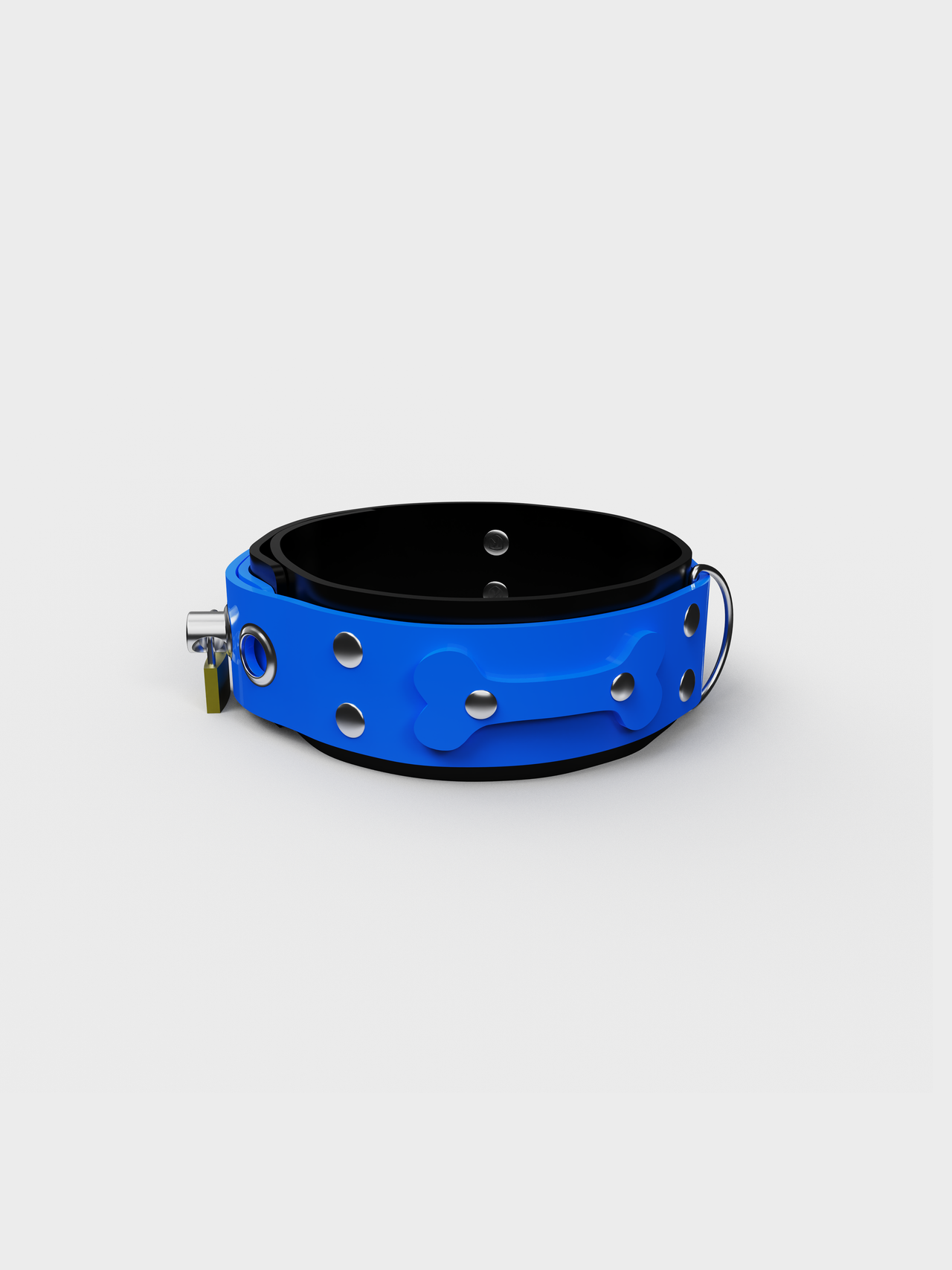 Mini Bone Shaped Silicone Collar