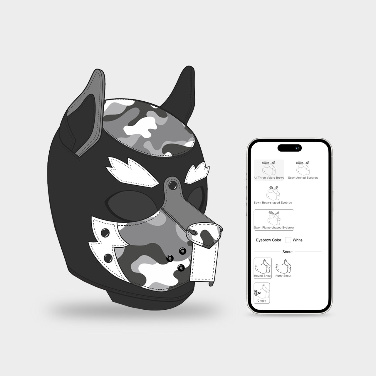 Gibbon Black® Puppy Hood Personalization