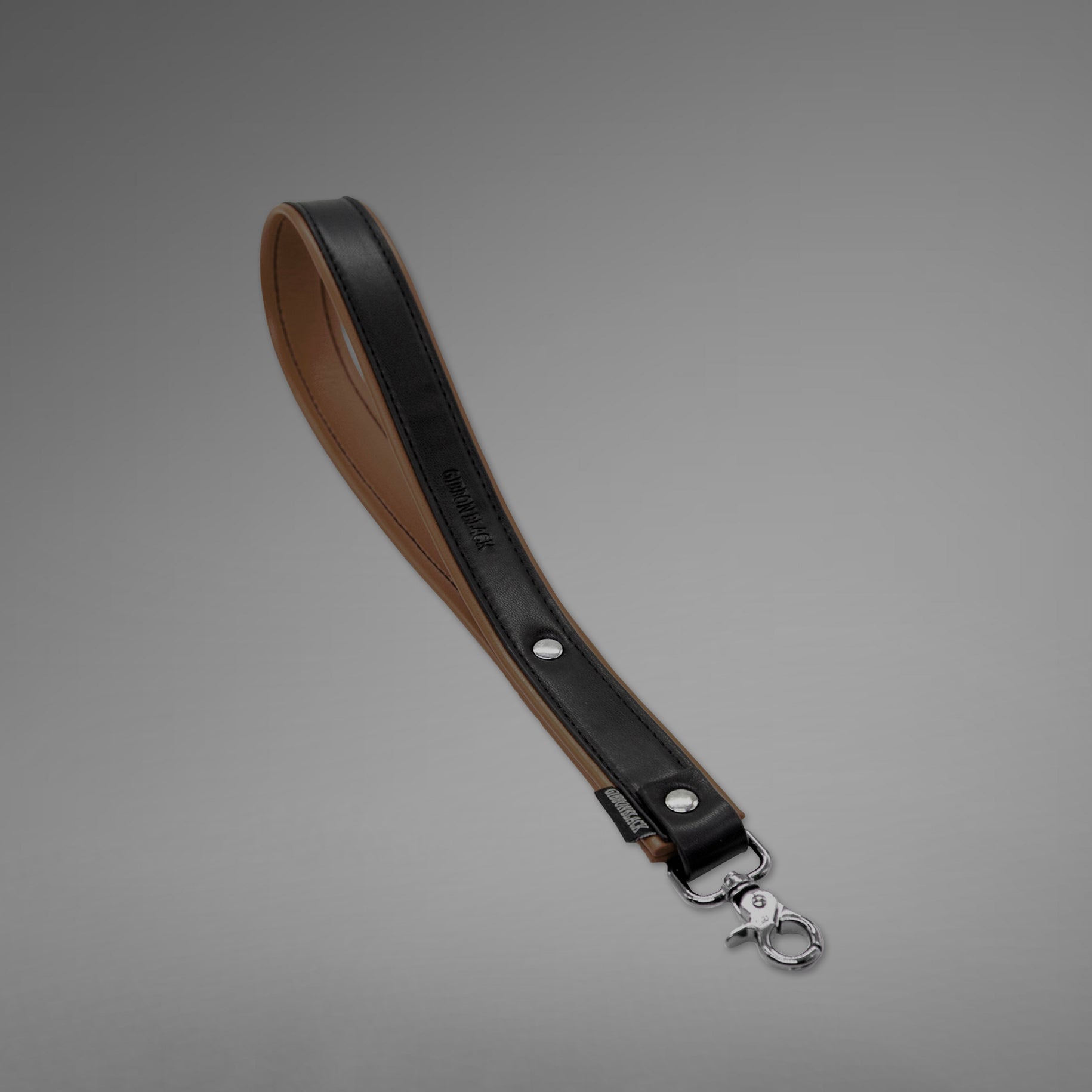 Gibbon Black® PUレザー パピー用リードハンドル