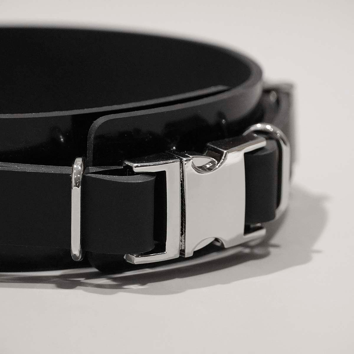 クリップバックルシリコンカラー