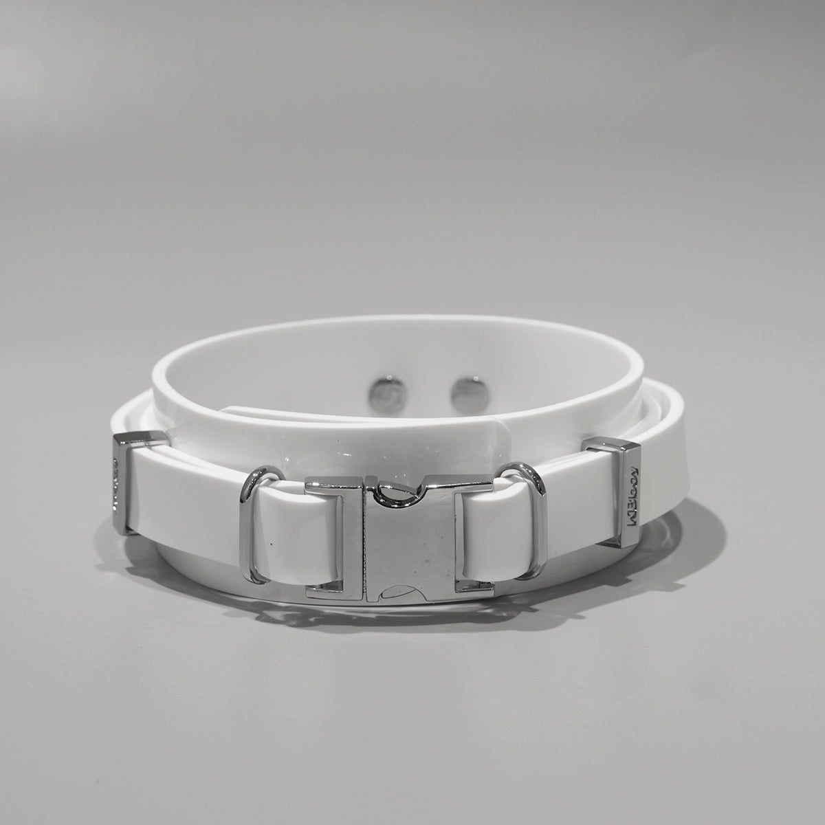 クリップバックルシリコンカラー