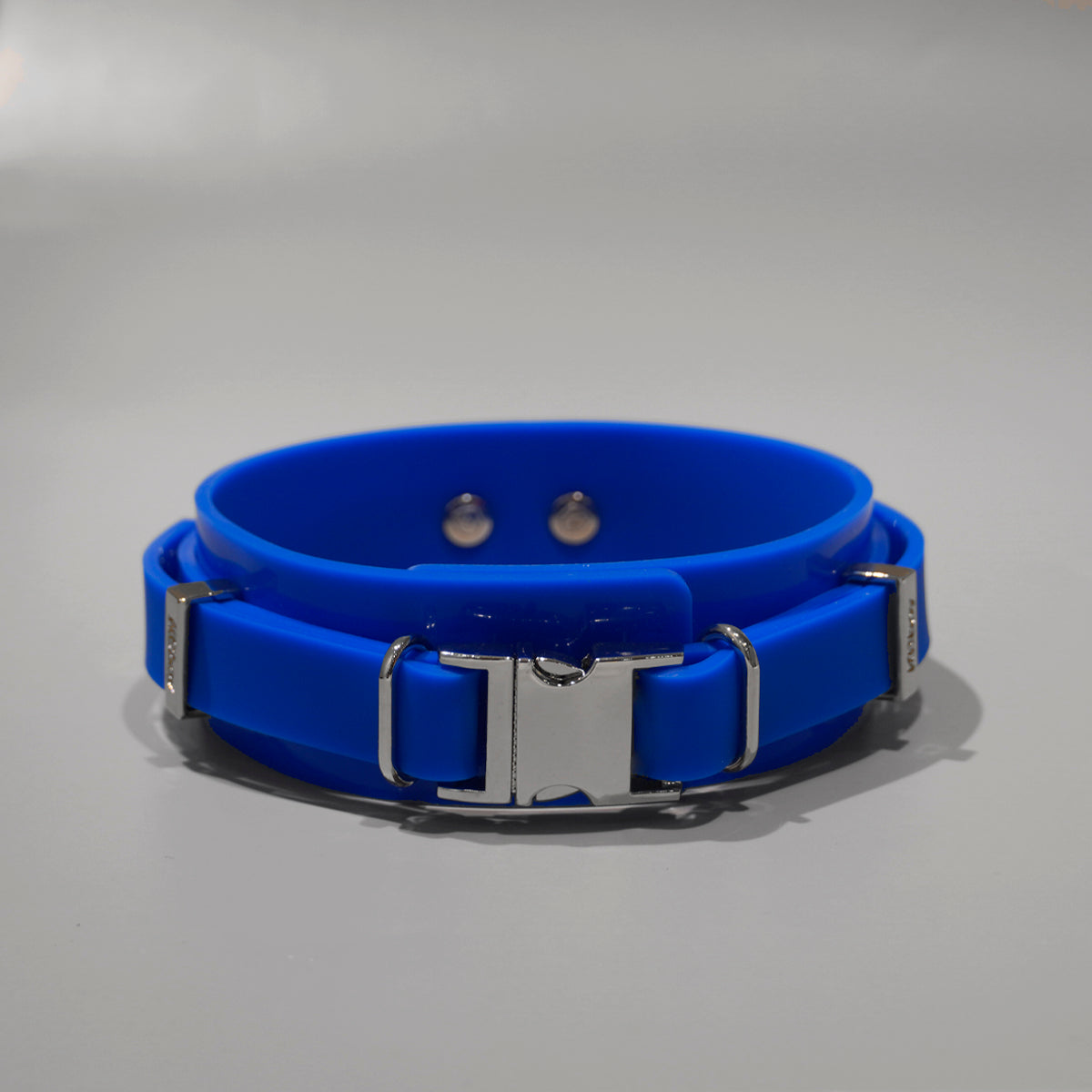 クリップバックルシリコンカラー