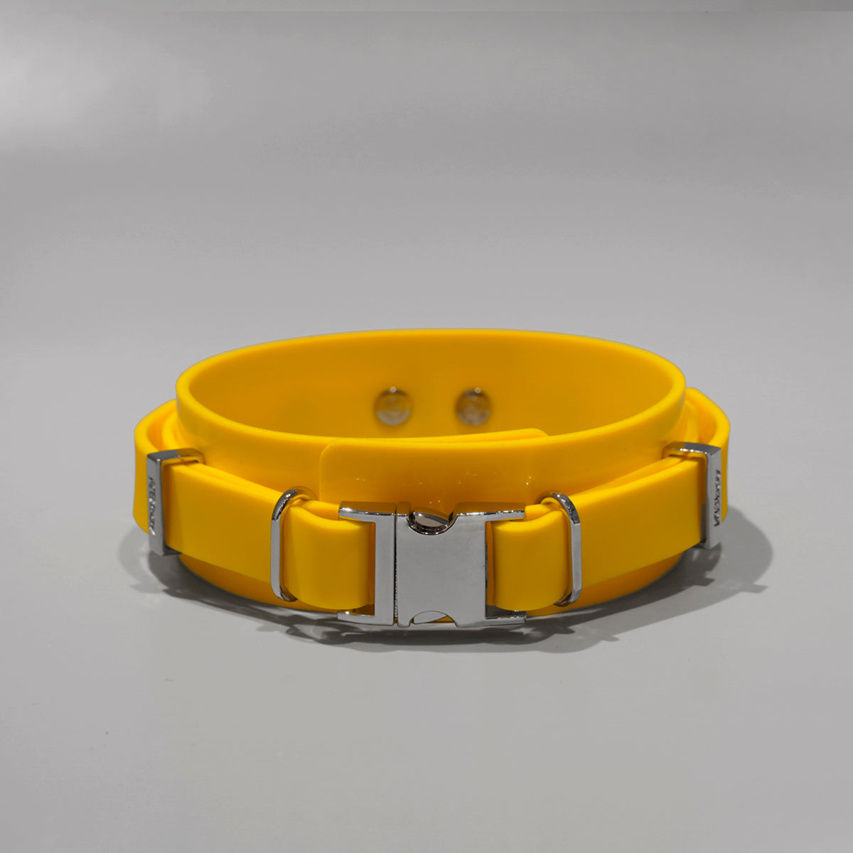 クリップバックルシリコンカラー