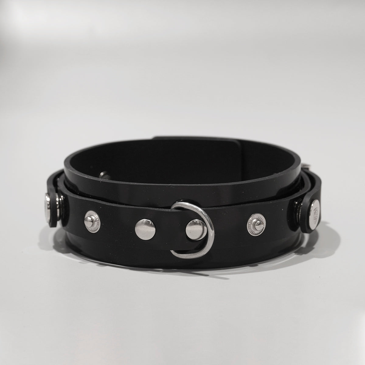 クリップバックルシリコンカラー