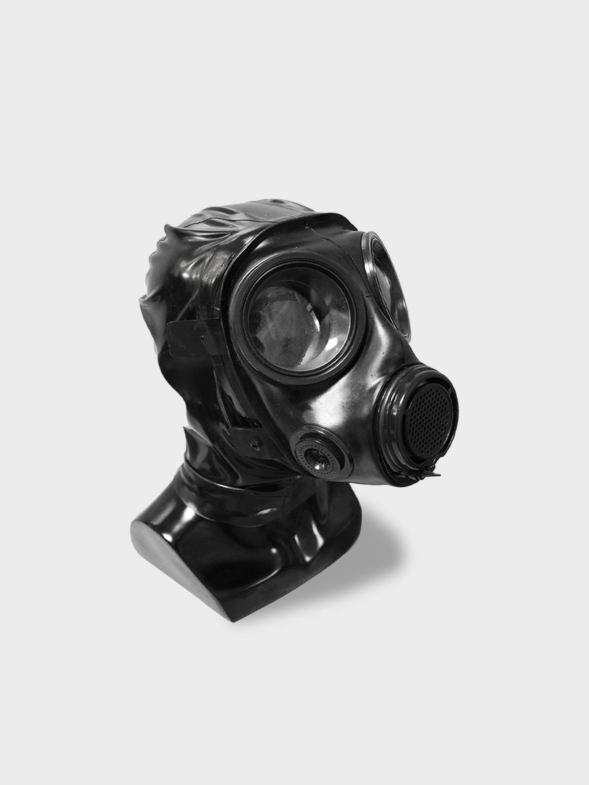 Latex Gas Mask Hood