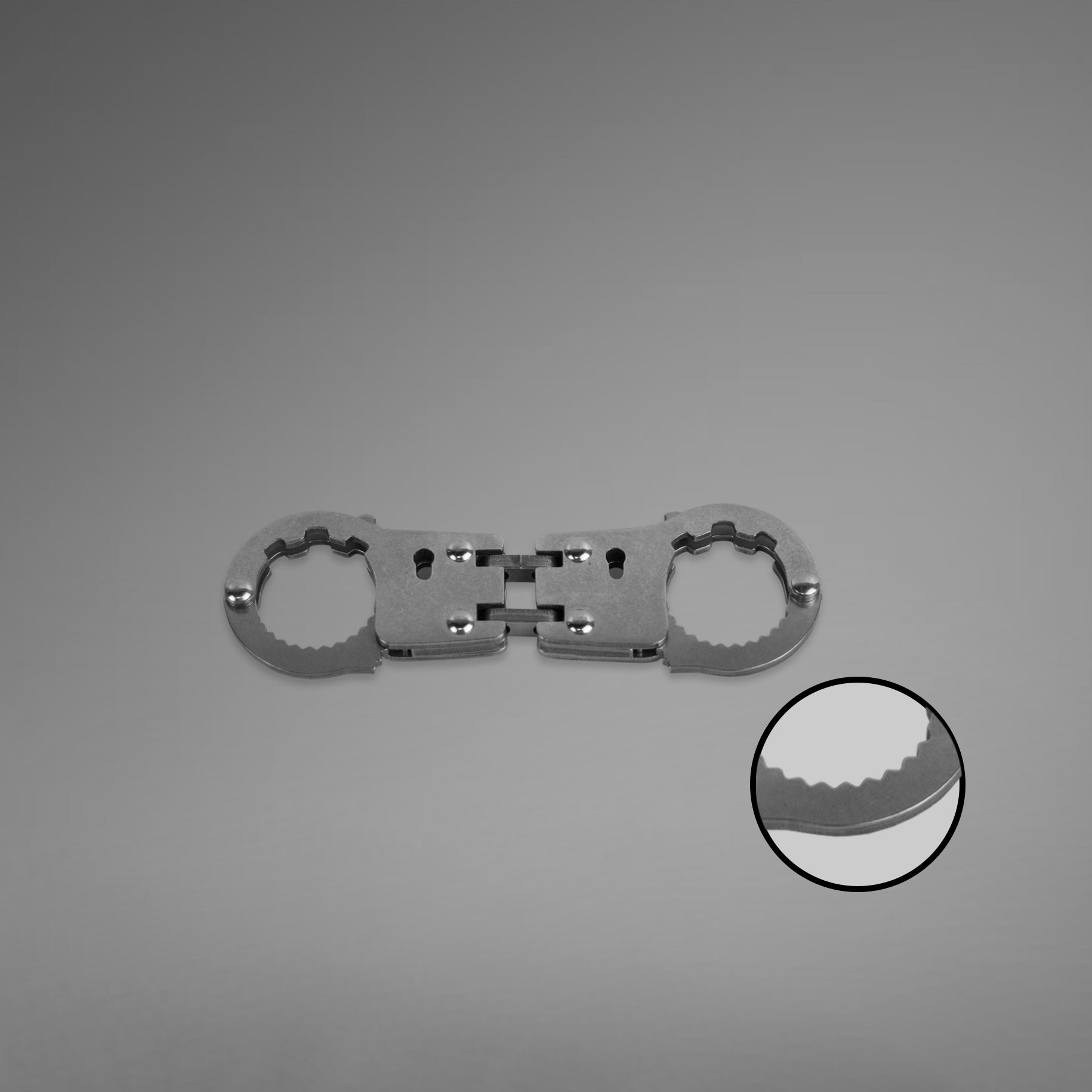 ステンレス製親指錠