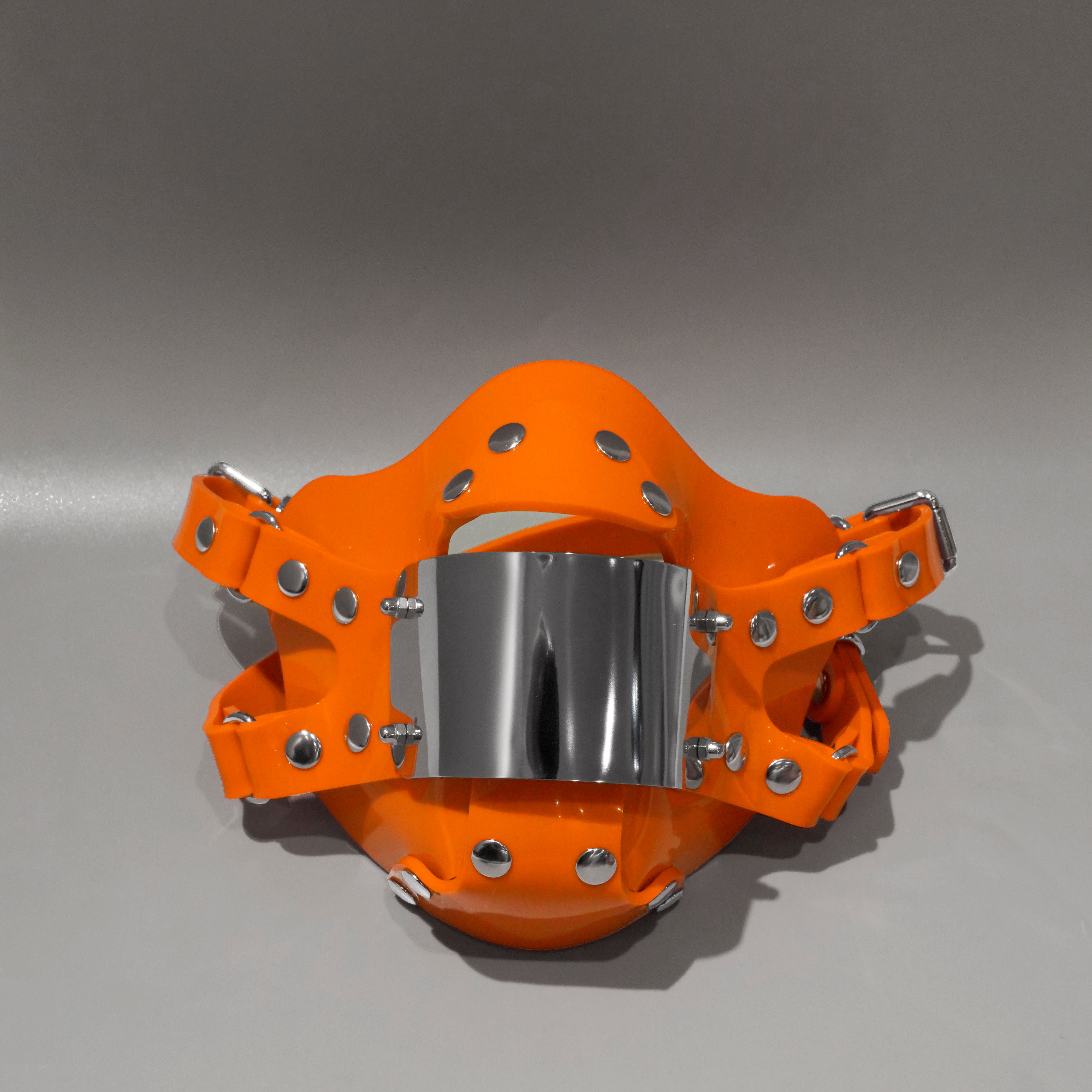 Silicone Steel-Front Mask