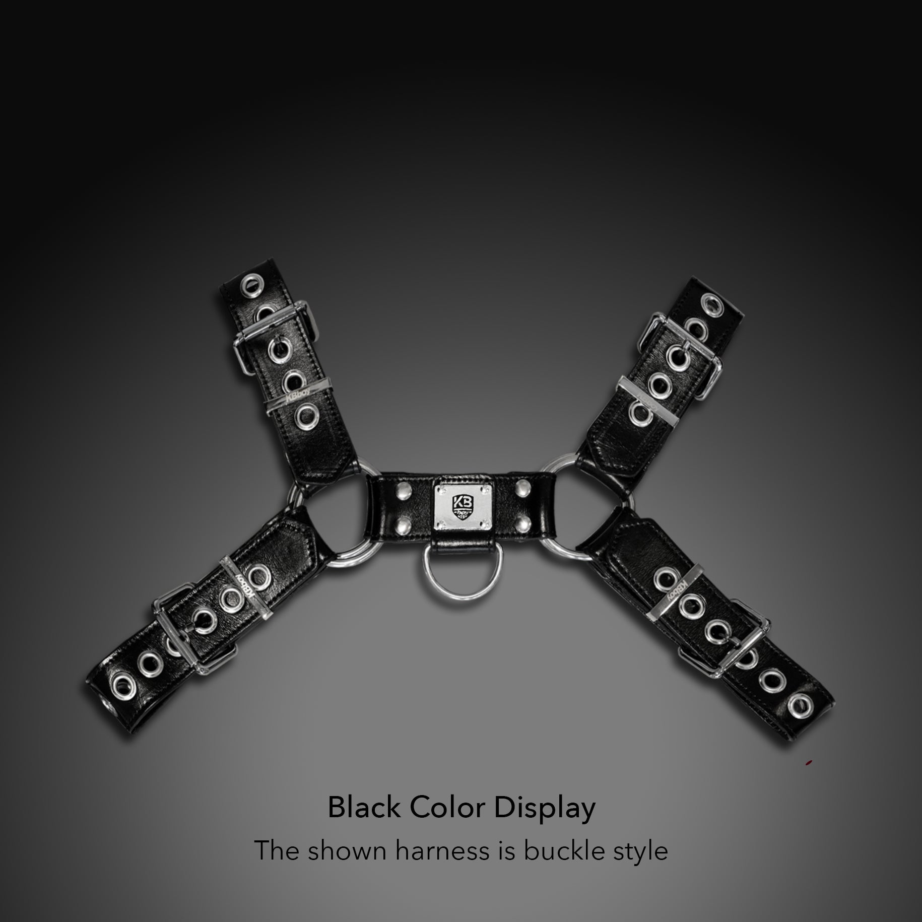 MagLock タンブルレザー ブルドッグハーネス