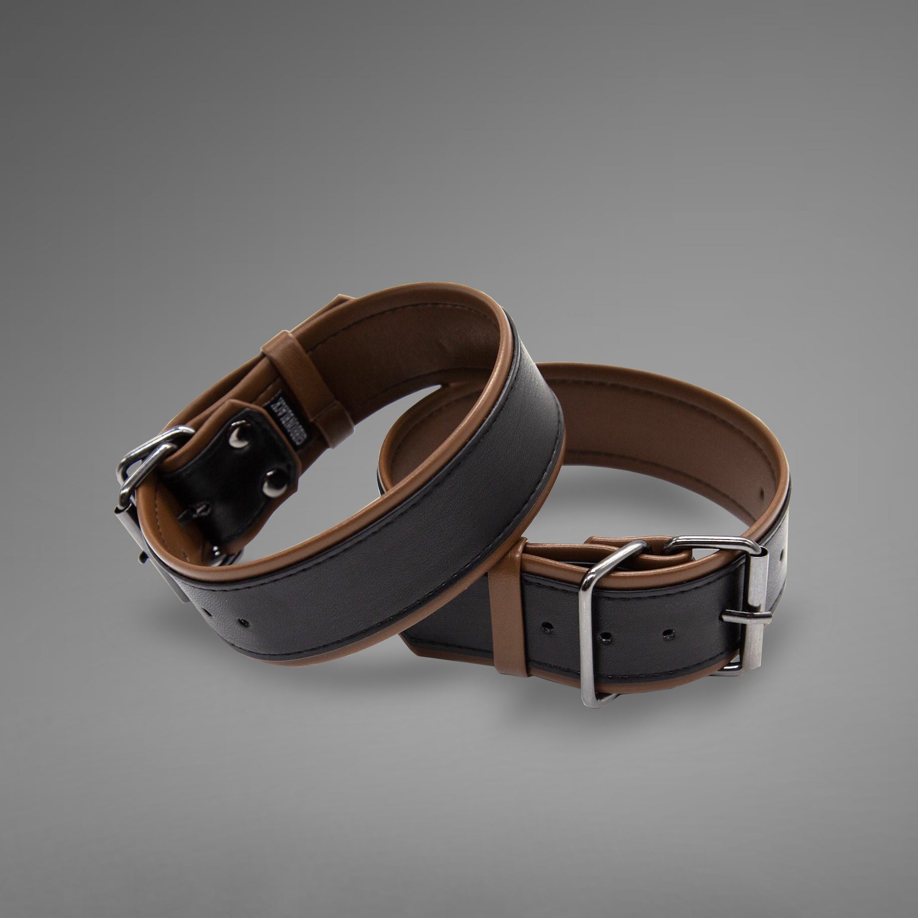 Gibbon Black® PU Leather Puppy Bicep Armbands
