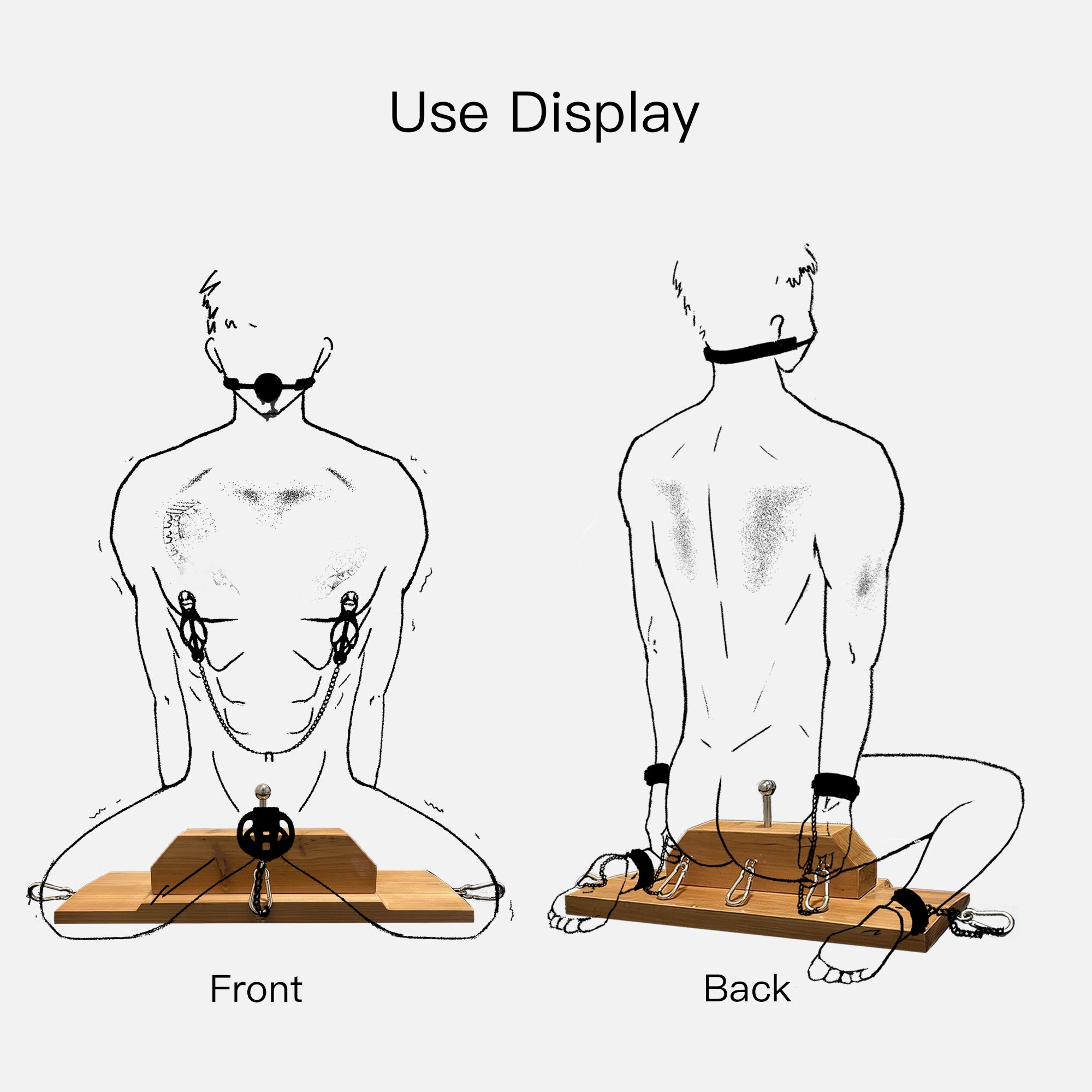 Boyseat - ボンデージ＆ディシプリンラック