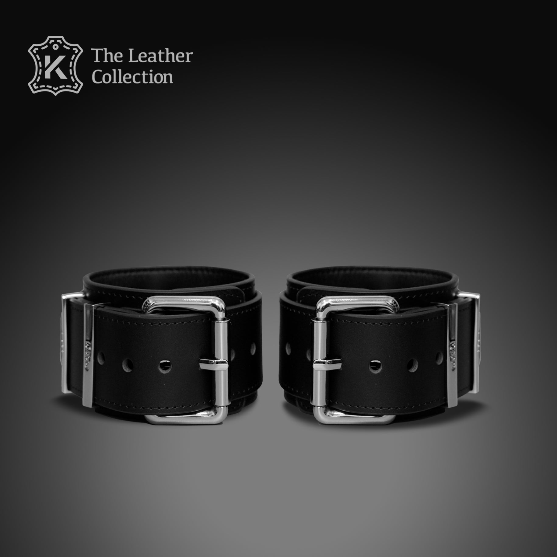 Buckle Style Leather Cuffs / Ankle Cuffs