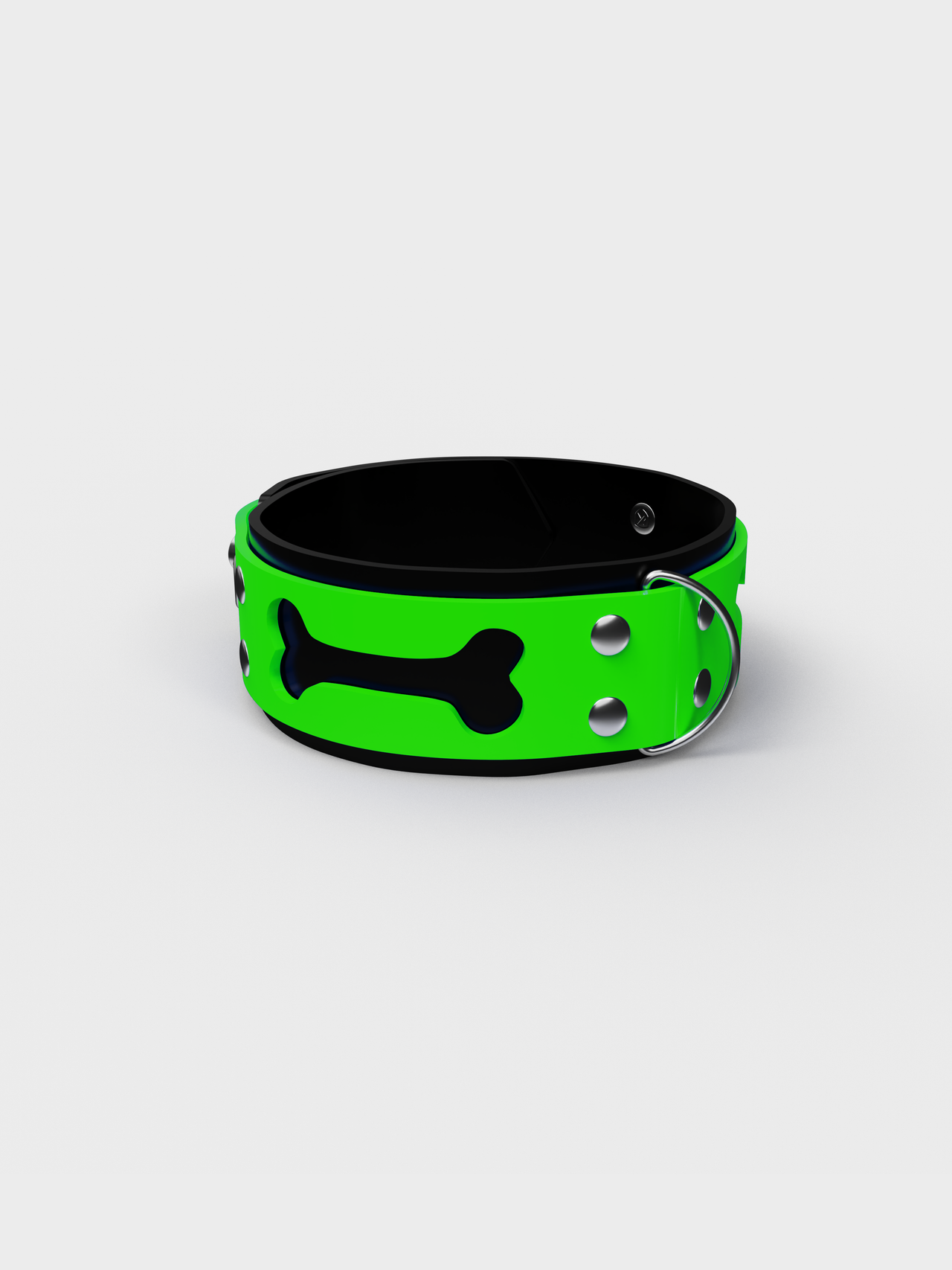 Bone Outline Silicone Collar