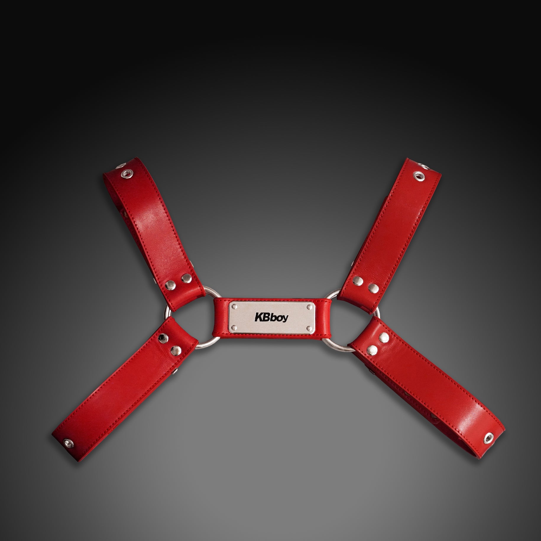 MagLock タンブルレザー ブルドッグハーネス