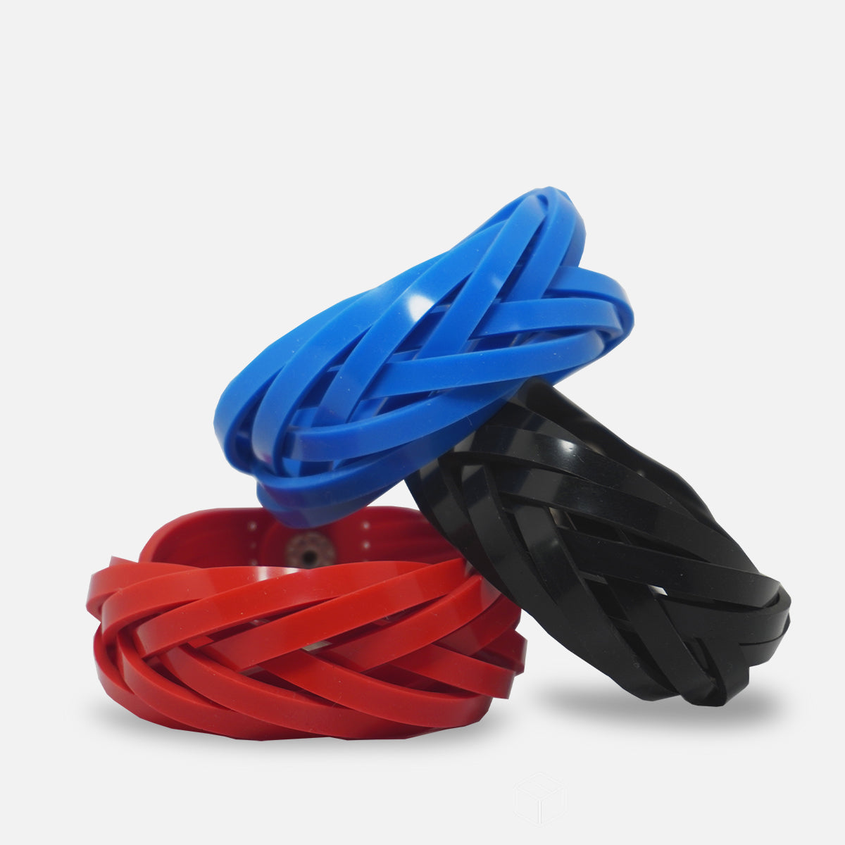 Silicone Braided Bracelet