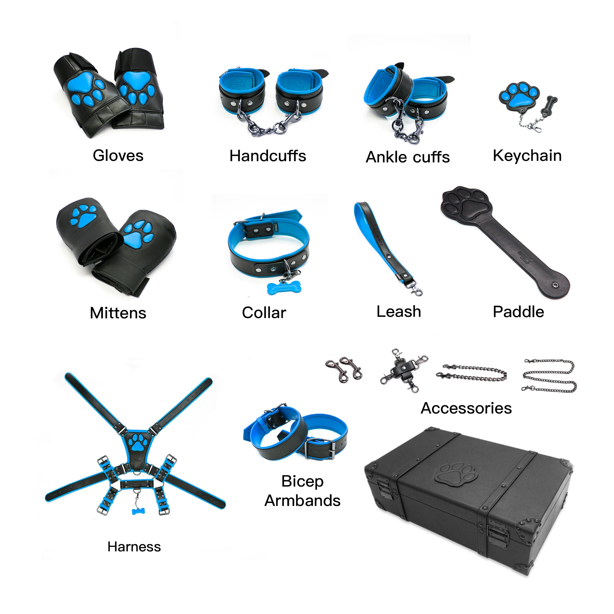 Gibbon Black® PU Leather Full Set Gear Kit